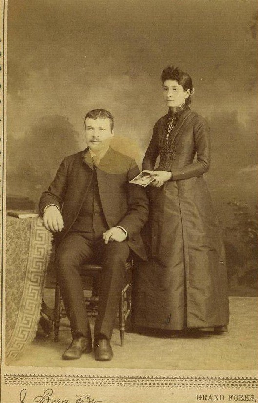 Photo: Florita Rousseau and Alfred Plante